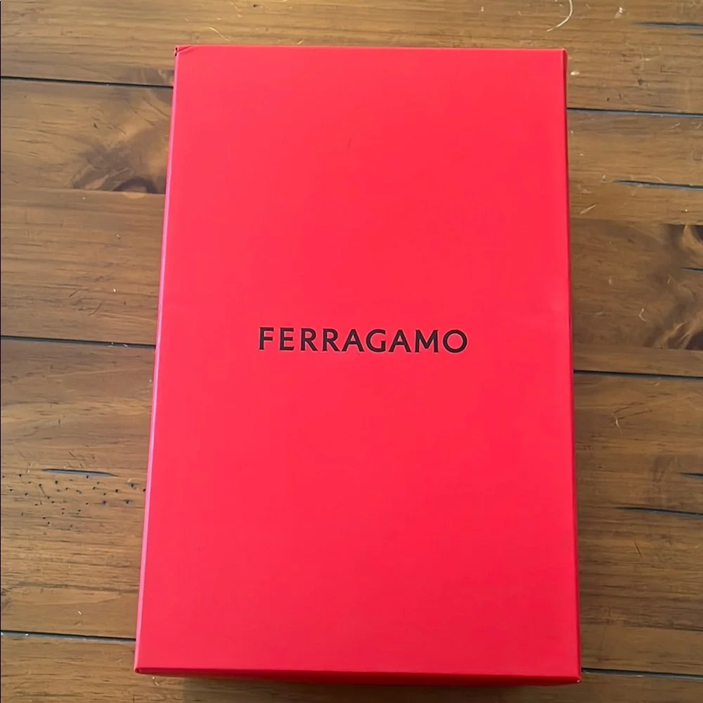 Salvatore Ferragamo Red Loafers & Slip-Ons - Picture 4 of 4